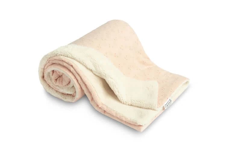Couverture brodée 80X100 Frosting Plush view 2