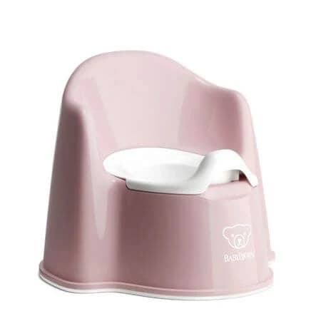 Chaise à pot Chaise à pot, rose poudré, BabyBjorn