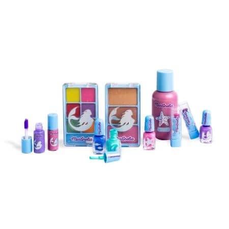 Maquillage complet Let's Be Mermaid pour enfants, Martinelia