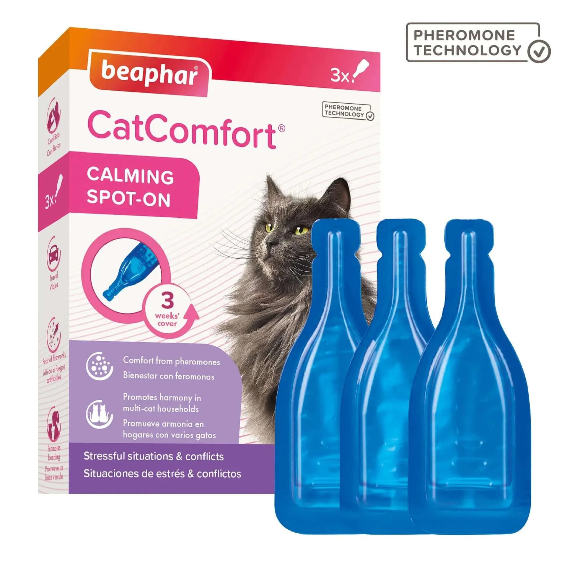 Beaphar Catcomfort Pipettes pour chats X3