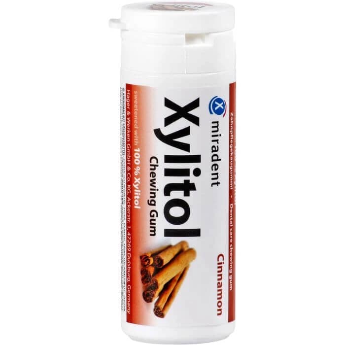 MIRADENT Xylitol Chewing-gum Cannelle 30 pcs