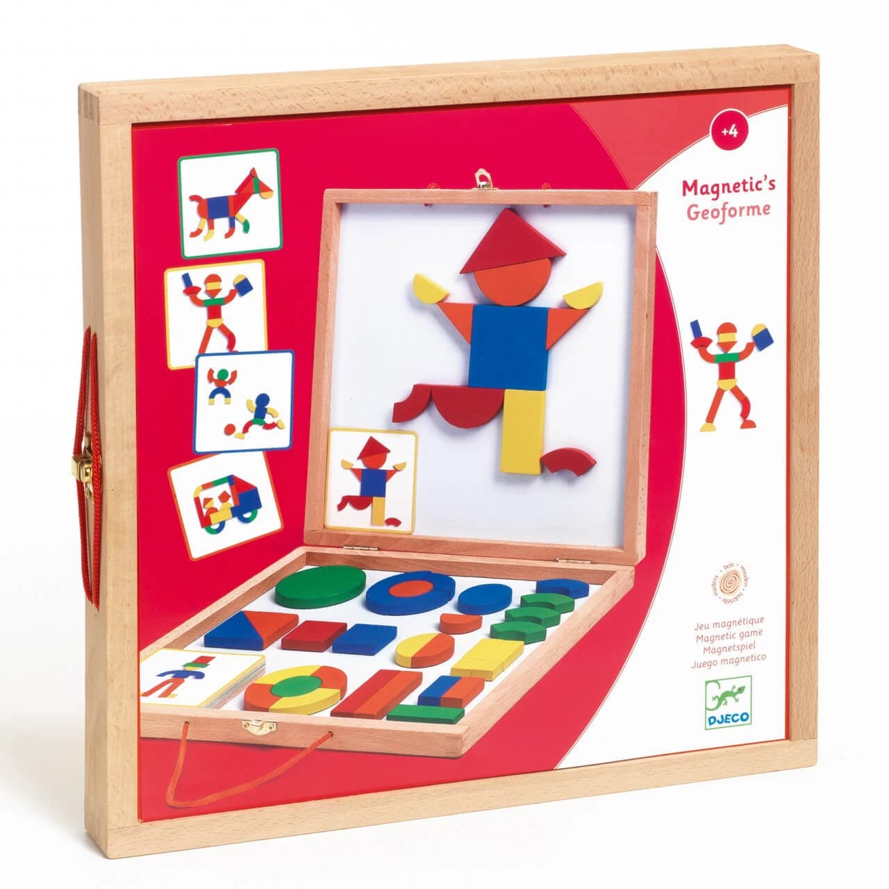 Geoforme, jeu d'aimants djeco