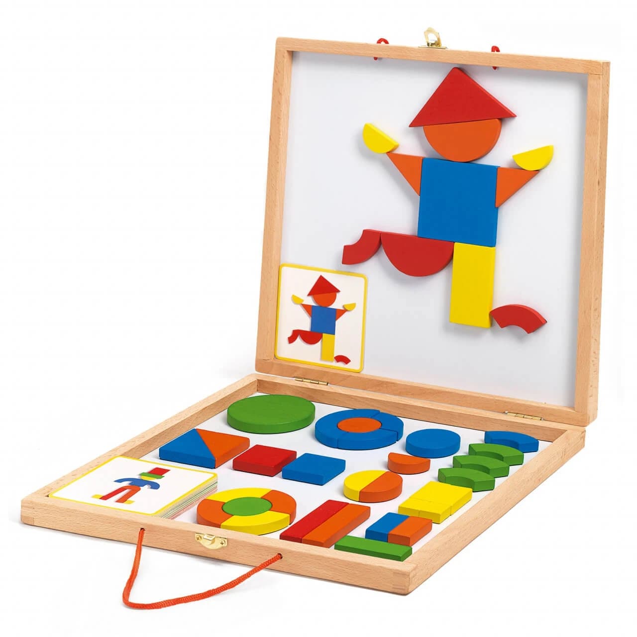 Geoforme, jeu d'aimants djeco view 2