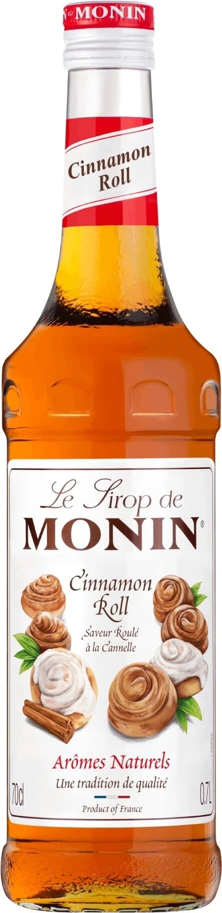 Sirop pour roulés à la cannelle Monin Cinnamon Rolls 0.7 l