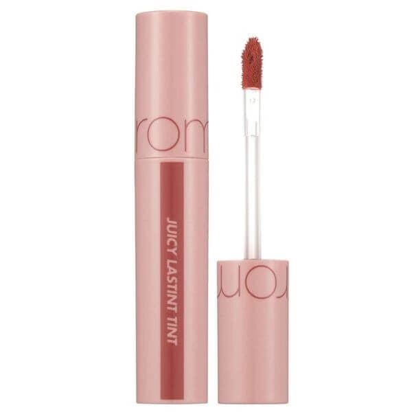 Rom&amp;nd Juicy Lasting Tint, brillant à lèvres hautement pigmenté, 23 Nucadamia, 5.5 g