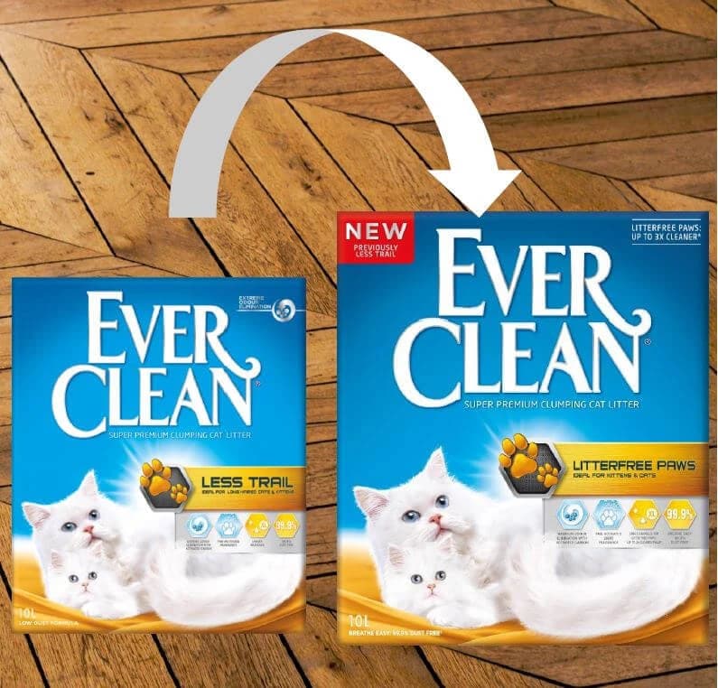 EVERCL LITTERFREE PAWS 6L