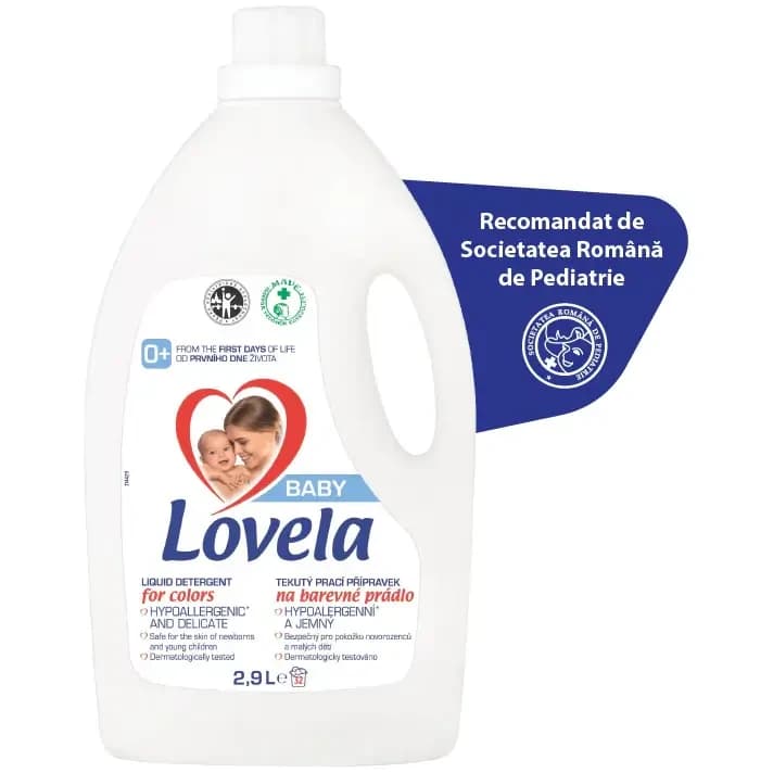 Lessive liquide pour le linge de couleur, 2,9 litres, Lovela Baby view 2