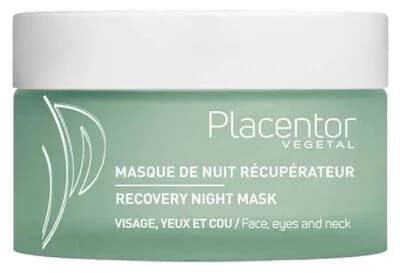 Placentor Végétal Masque de Nuit Récupérateur 50 ml