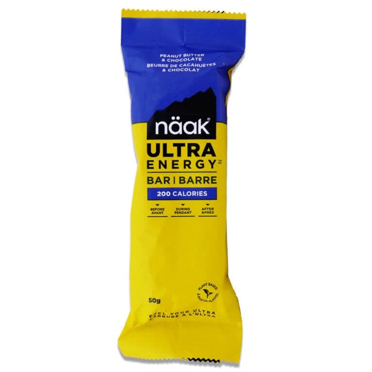 NAAK ULTRA ENERGY BARRE BEURRE DE CACAHUETES & CHOCOLAT 50G