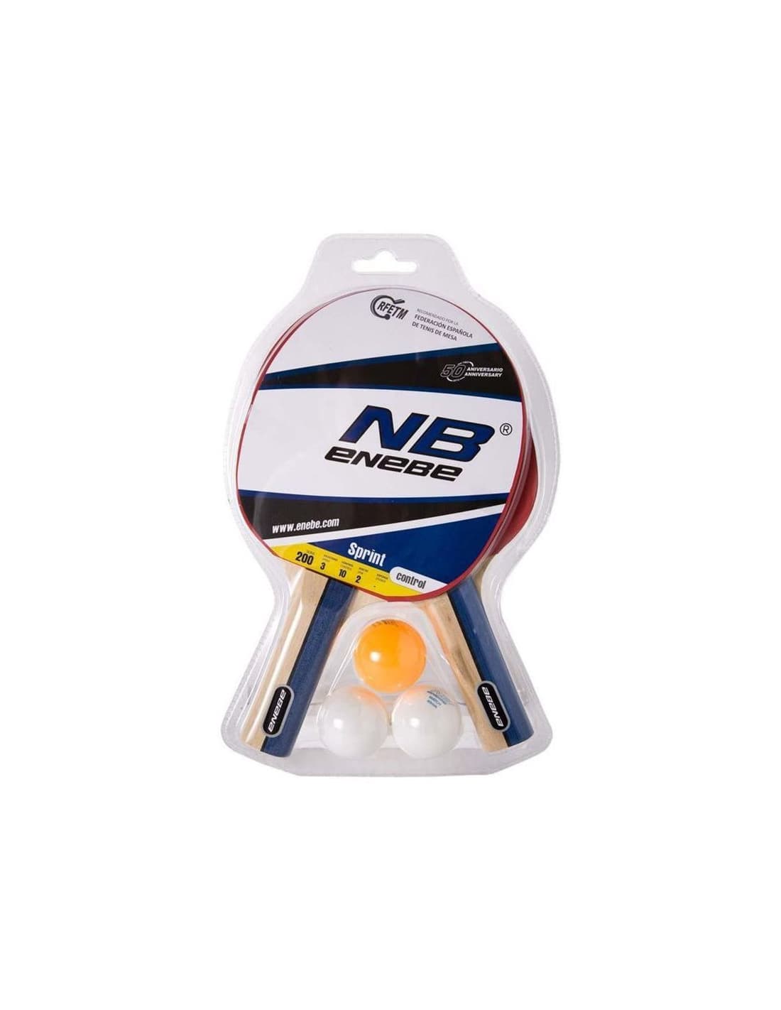 Balles et pagaies de ping-pong Enebe