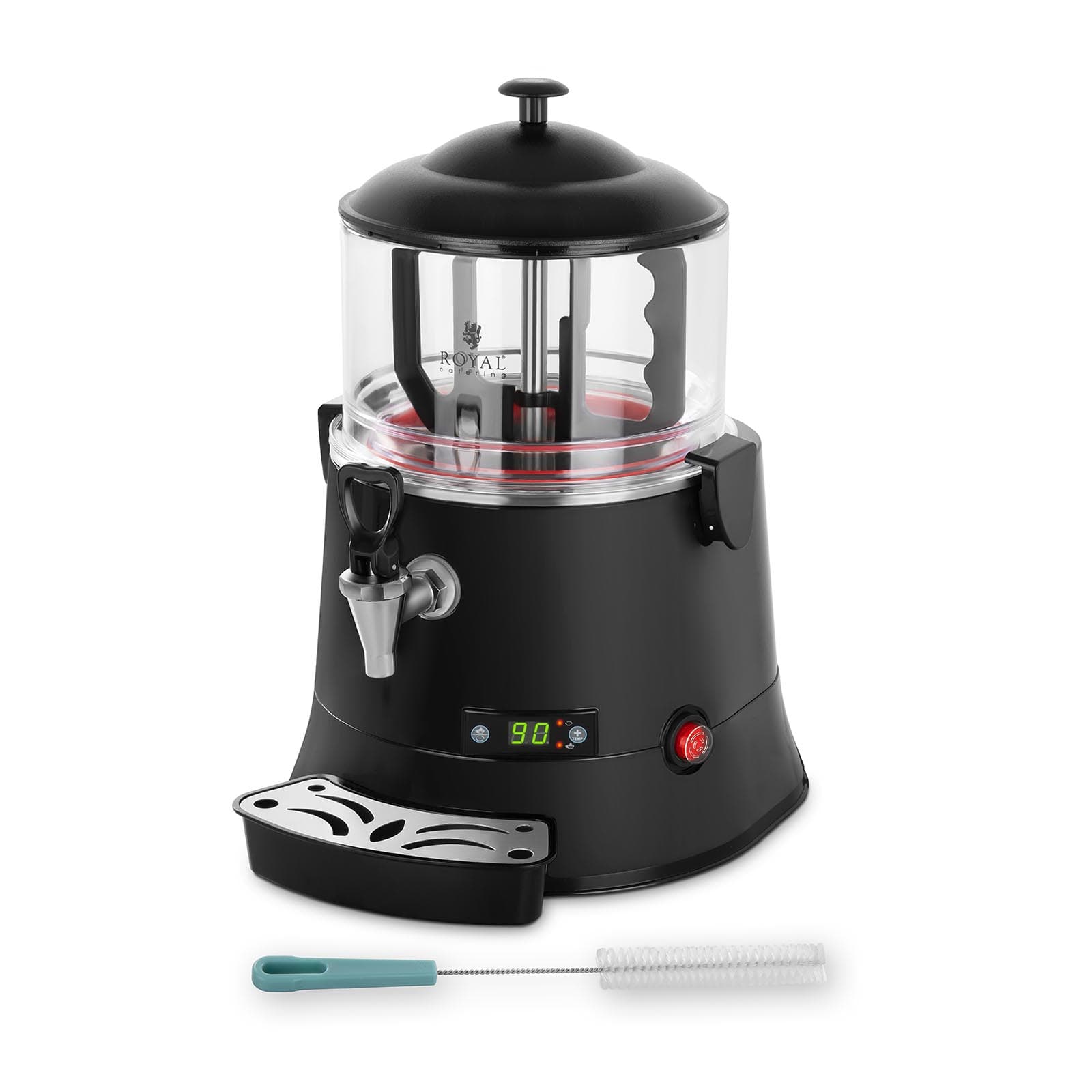 Distributeur de chocolat chaud - 5 litres - Affichage LED | Royal Catering