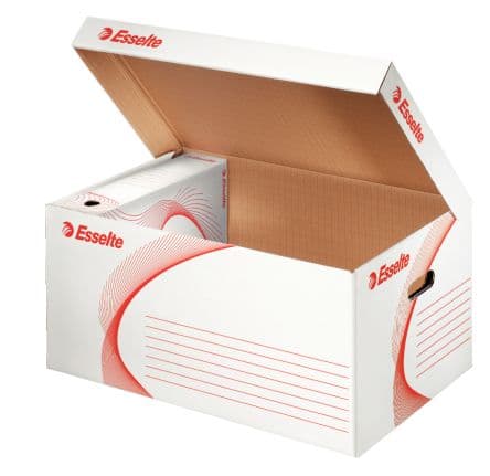 Esselte Boîte à archive Blanc A4 265 mm 560mm x 380 mm x