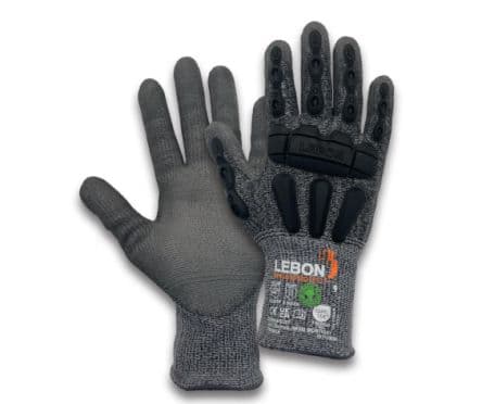 Lebon Protection SHOCKPROTEC, en Polyéthylène, Gris, Taille 11