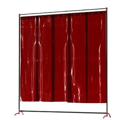 RS PRO Rideau et écran de soudure PVC, Acier 2.04m, longueur 6.3 ft