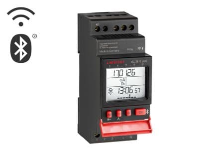 Muller Minuterie Paladin, 1 canaux 230V c.a. Interrupteur horaire numérique Jours, Heures, Minutes, Secondes Borne à