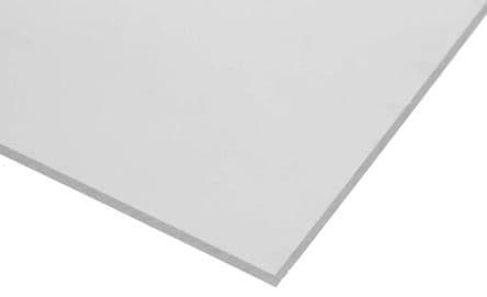 RS PRO Plaque en plastique Clair, 500 mm x 400mm x 4 mm Méthacrylate de polyméthyle (PMMA)