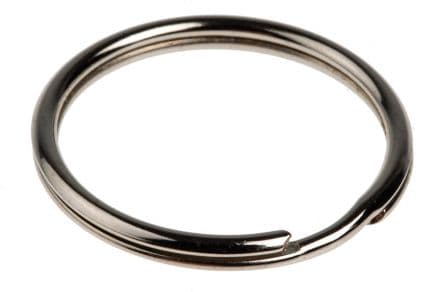 RS PRO Anneau pour porte-clé, Kit de bagues fendues
