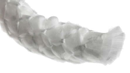 RS PRO Câble d'isolation thermique Fil de fibre de verre Retardant à la flamme, 30 m x 25 mm