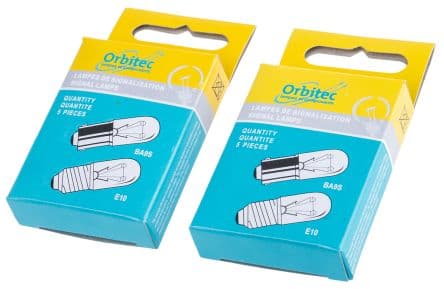Orbitec Voyant lumineux, BA9s, Clair 24V 50mA 1000 h
