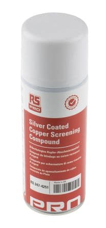 RS PRO Aérosol pour blindage EMI/RFI, Bronze, 400 ml