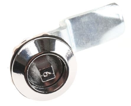 Euro-Locks a Lowe & Fletcher group Company Serrure de tricoises Chromé, déverrouillage Tête carrée 25.6 mm 23 x 20.2 mm