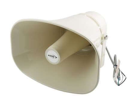 RS PRO Klaxon Klaxon Haut-parleur 30W, ABS Beige 250 Hz, IP66 16 kHz