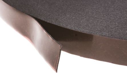 Tesa Ruban mousse adhésif 62934, Noir, 50 m x 15mm x 0.8 mm Double face