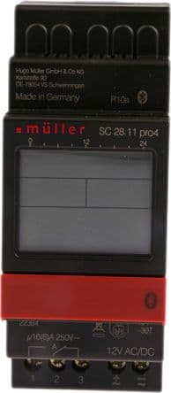 Muller Minuterie SC, 1 canaux 12V c.a. / V c.c. Numérique Minutes Vis