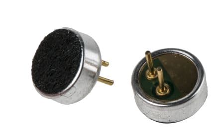 RS PRO Condensateur de microphone Omnidirectionnel, Sensibilité -40dB Ø 6 mm Traversant