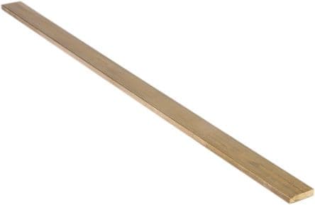 RS PRO Barre métallique Plat, l. 1pouce H. 0.25 pouce, L 500 mm