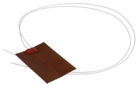 RS PRO Élément chauffant Tapis chauffant, 3.75 W, 50mm 75 mm