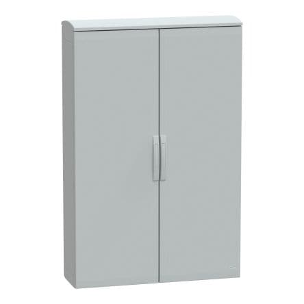 Schneider Electric Coffret individuel 2 en Fibre de verre renforcé en polyester Gris Opaque, 1000 mm, IP44 Panel Set 320