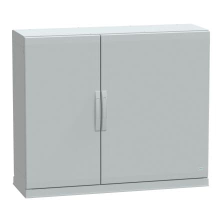 Schneider Electric Coffret individuel 2 en Fibre de verre renforcé en polyester Gris Opaque, 1250 mm, IP54 Panel Set 420