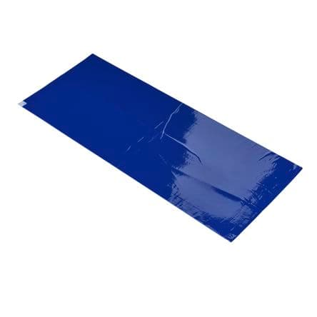 COBA Europe Tapis d'entrée Bleu Polyéthylène, 1.17 mx 450mm Auto-adhésif x 1.5 mm