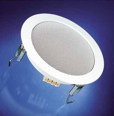 Visaton Haut-parleur à cornet 20W, Non corrodable, Métal Blanc 50 Hz, IPX3 20000 Hz