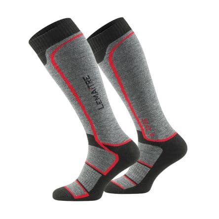 LEMAITRE SECURITE Chaussettes 40/42, Noir 50 % polyéthersulfone Coolmax, 2 % Élasthanne, 11 % Polyamide, 37 % laine