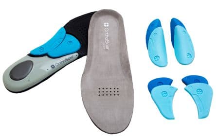 Orthosole Semelle de confort Bleu, Gris 3/3.5