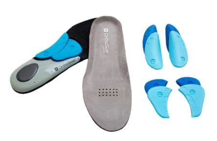 Orthosole Semelle de confort Gris, Bleu 6/13.5