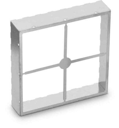 Wurth Elektronik Boitier de protection WE-SHC en Acier plaqué étain 3 mm, dim. internes 60 mm 60 mm