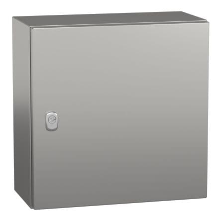 Schneider Electric Coffret mural PanelSeT S3X, IP66 en Acier inoxydable 316, Non peint, largeur 400 mm, Hauteur 400 mm,