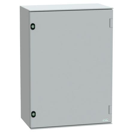 Schneider Electric Coffret mural PanelSeT, IP66 en Fibre de verre renforcé en polyester, Gris, largeur 536 mm, Hauteur