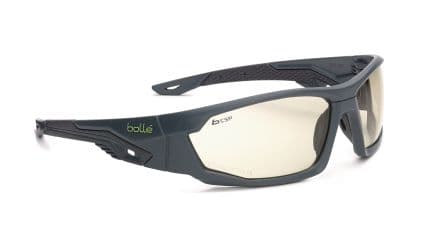 Bolle Safety Lunettes de protection MERCURO, Antibuée, Antibuée, Résistant aux rayures, Marron Gris, Noir Polycarbonate,