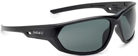 Bolle Safety Lunettes de protection KOMET, Antibuée, Résistant aux rayures, Antibuée, Fumé Noir Polycarbonate