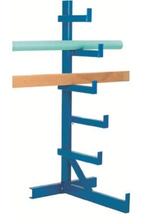 RS PRO Etagères de stockage en Acier Bleu 1.83 m 890mm x 890 mm