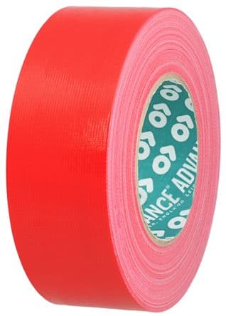 Advance Tapes Ruban adhésif toilé, 50 m x 50mm AT175 0.23 mm, Rouge