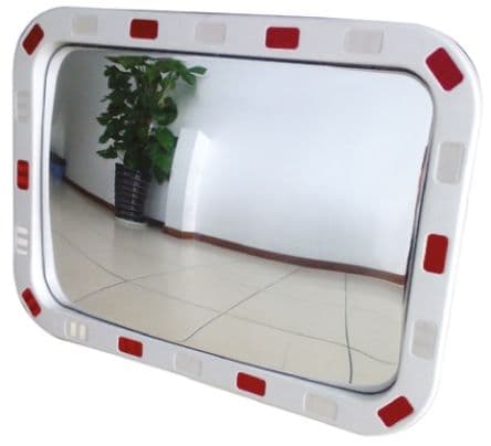 RS PRO Miroir Acrylique, pour Intérieur Rectangulaire