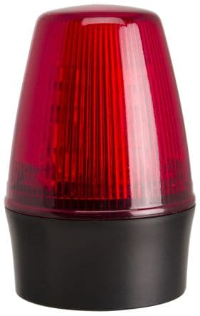 Moflash Flash série LEDS100 Rouge Flash 230V c.a. / V c.c. LED En surface 110mA IP65