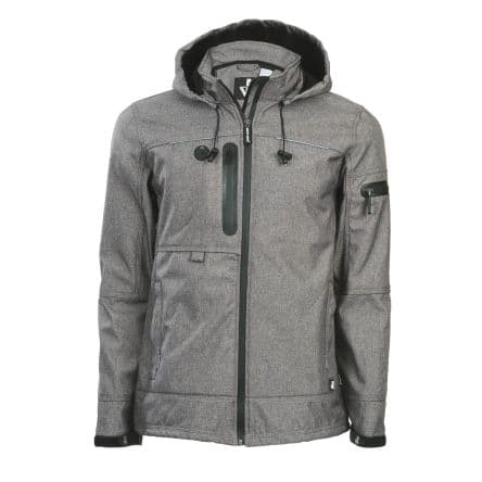 Nine worths Veste Mixte, M Etanche, Grise FLORES No