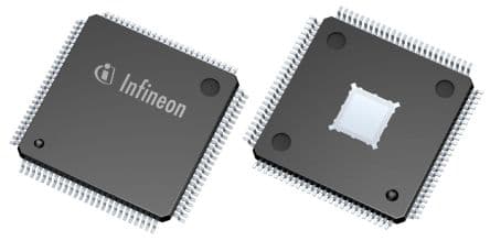 Infineon Microcontrôleur, 32 bit ARM Cortex, 160 MHz 128ko Clignotant 100 broches, LQFP à 100 fils