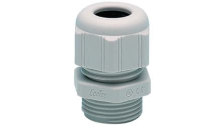 Hummel Presse-étoupe HSK-K, PG7 Gris, en Polyamide, IP68, Ø 3 mm à Ø 6.5 mm